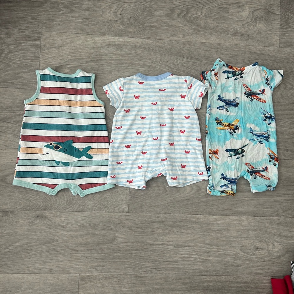 3-Piece Baby Romper Set 3M